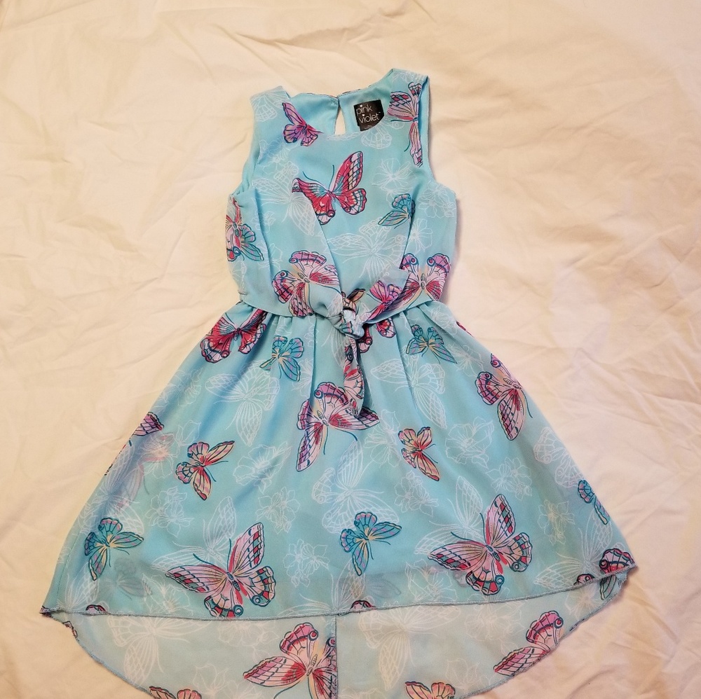 Blue Butterfly Dress